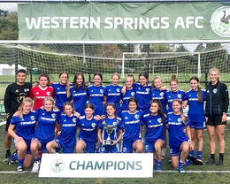 Coastal SAS u17 Girls win the Western Springs cup