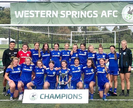 Coastal SAS u17 Girls win the Western Springs cup